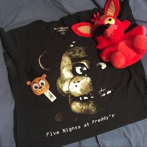 Fnaf Five Nights At Freddys Tshirt 